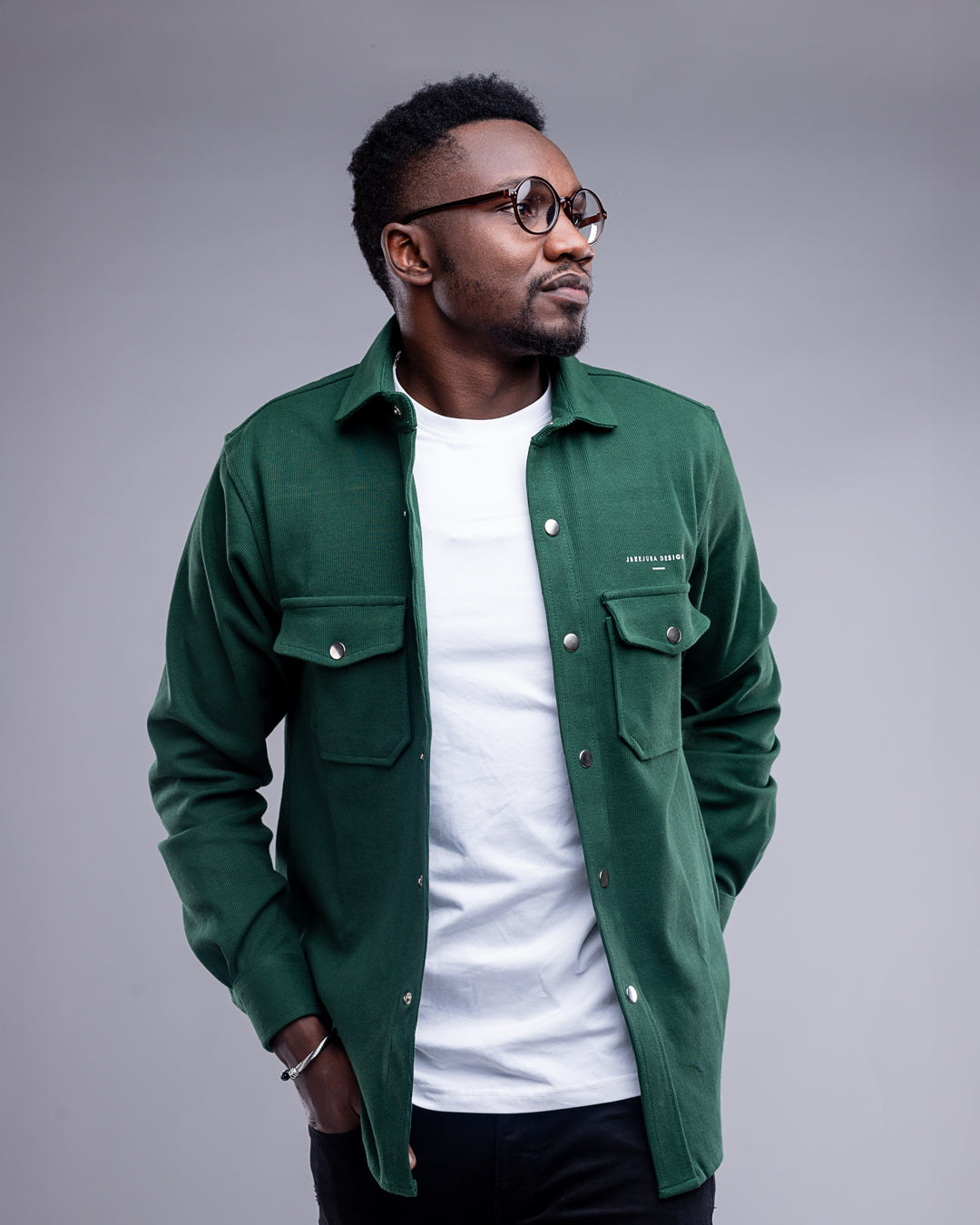 Stature Shirt - Rich Green