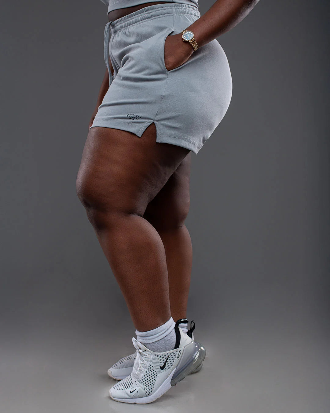 Plush Shorts - Granite