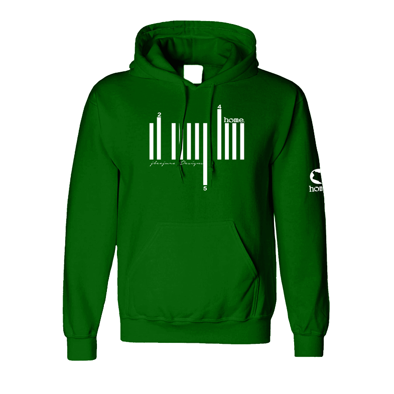 Hoodie - Rich Green (Heavy Fabric)