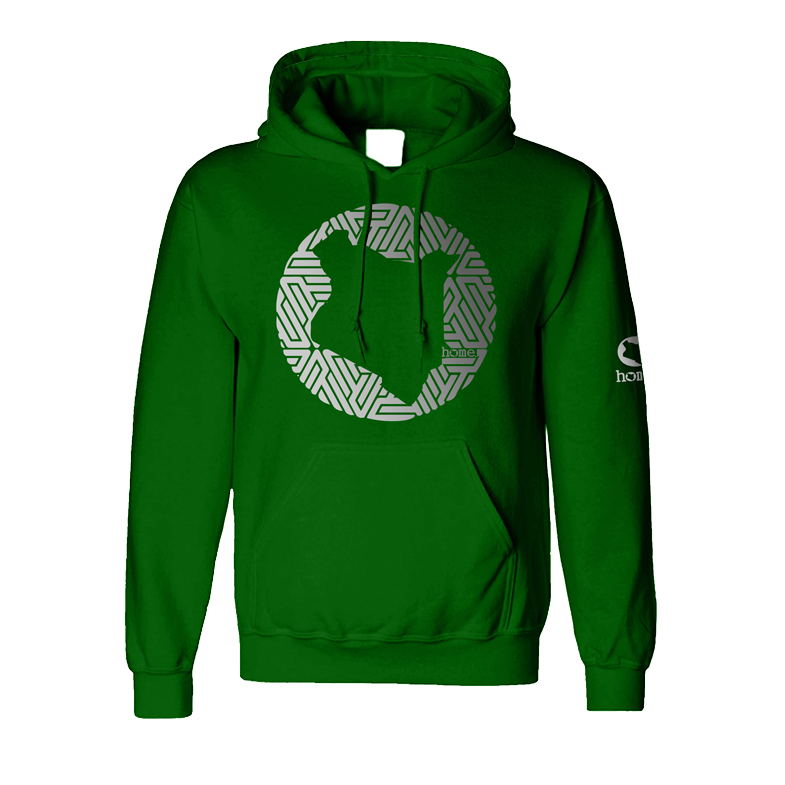 Hoodie - Rich Green (Heavy Fabric)