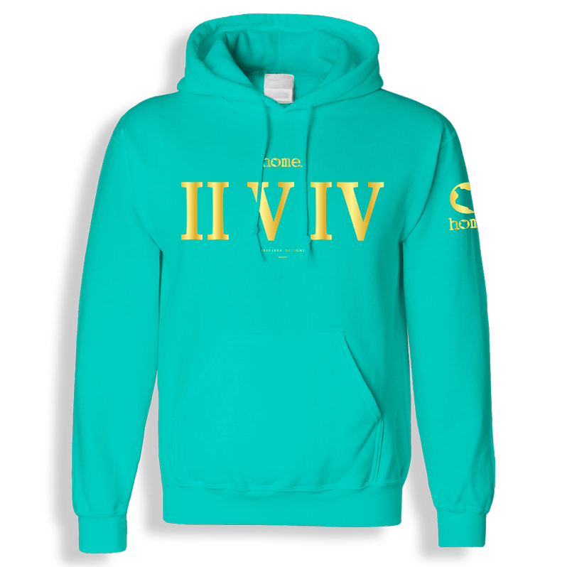 Hoodie - Turquoise Blue (Heavy Fabric)