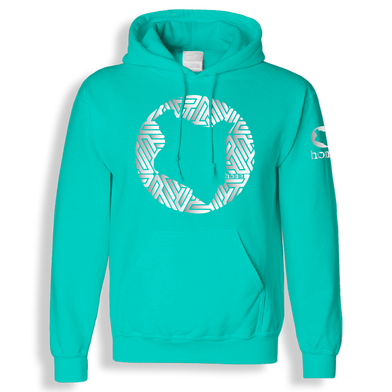 Hoodie - Turquoise Blue (Heavy Fabric)