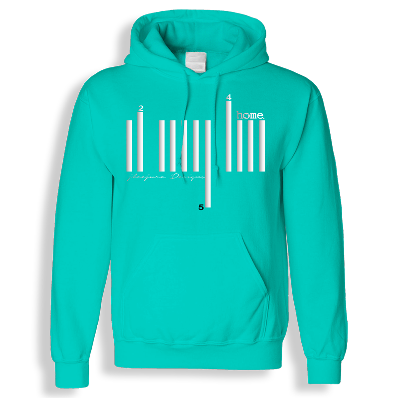 Hoodie - Turquoise Blue (Heavy Fabric)