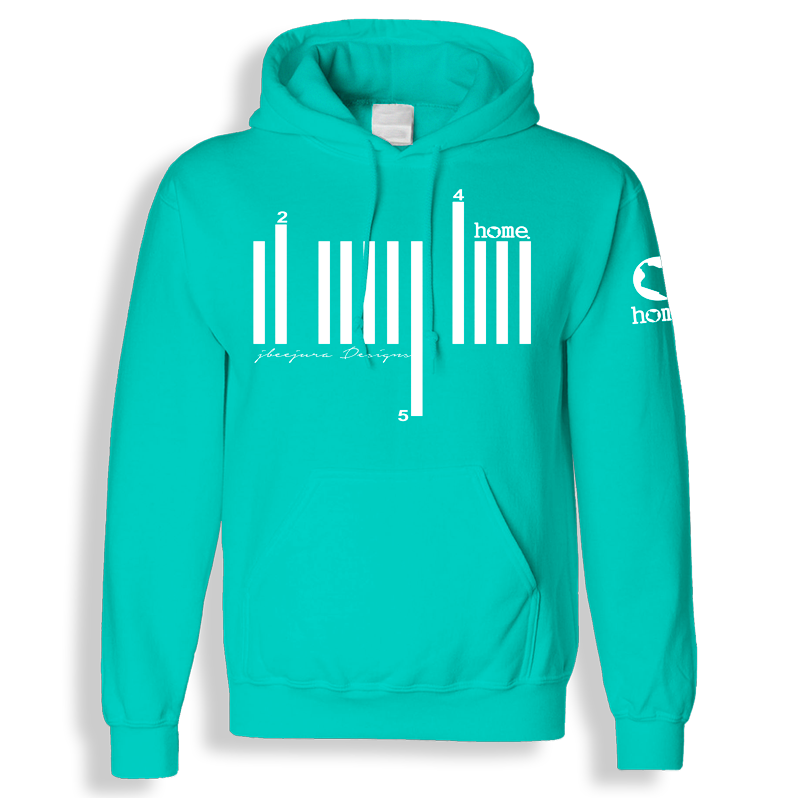 Hoodie - Turquoise Blue (Heavy Fabric)