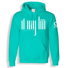 Kids Hoodie - Turquoise Blue (Heavy Fabric)