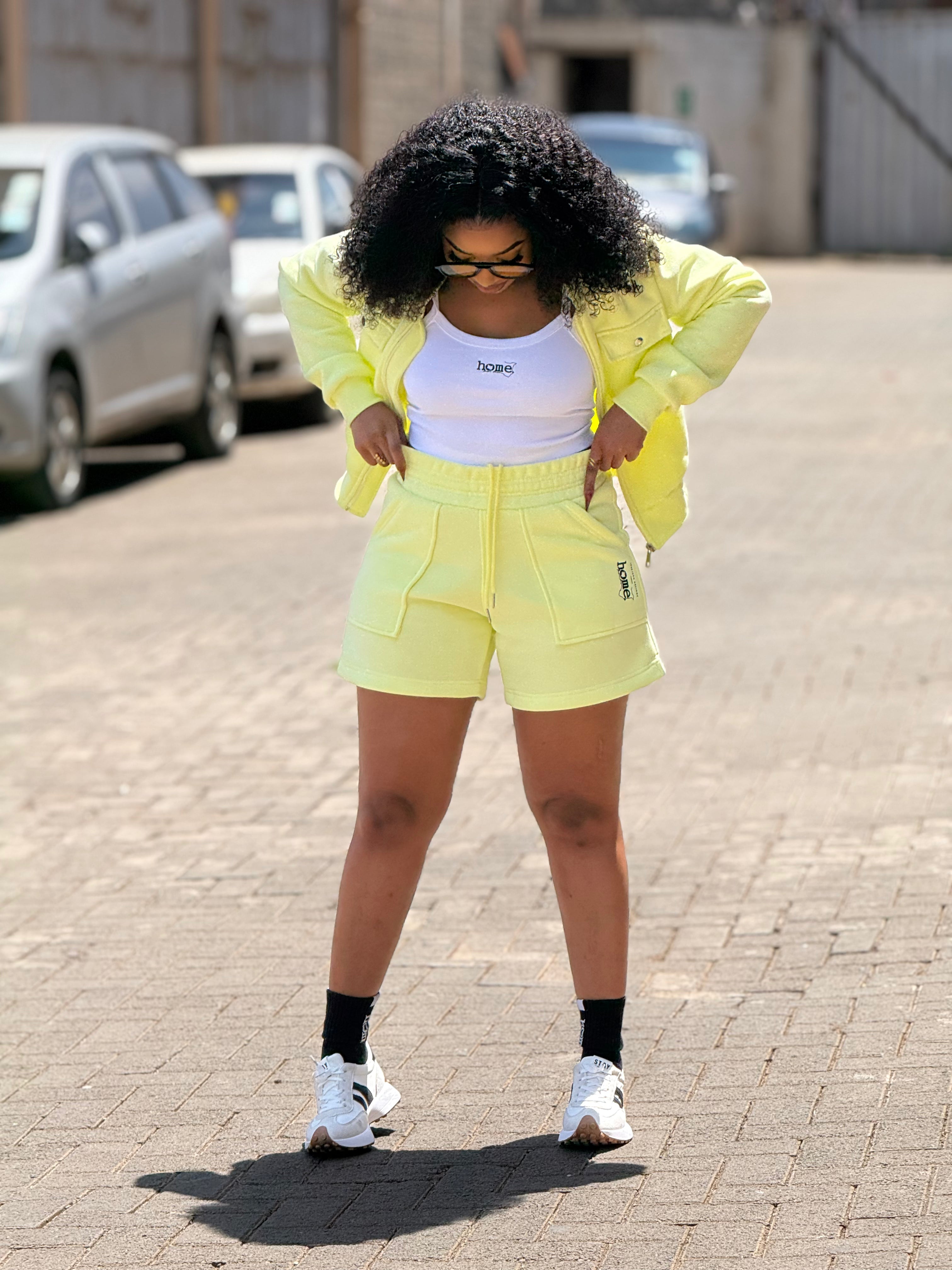 Cora Shorts - Canary Yellow