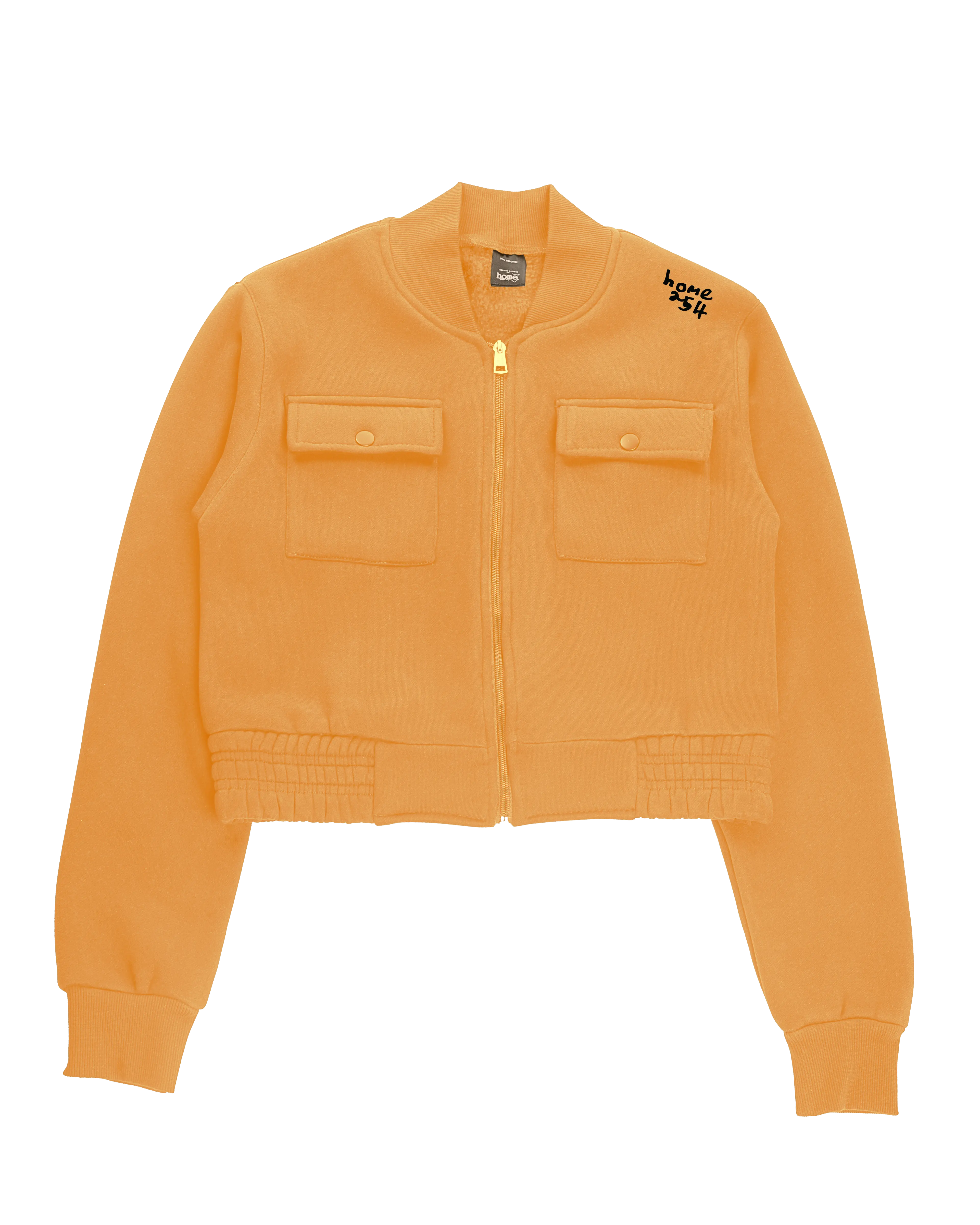Cropped Kami Jacket - Mustard Yellow