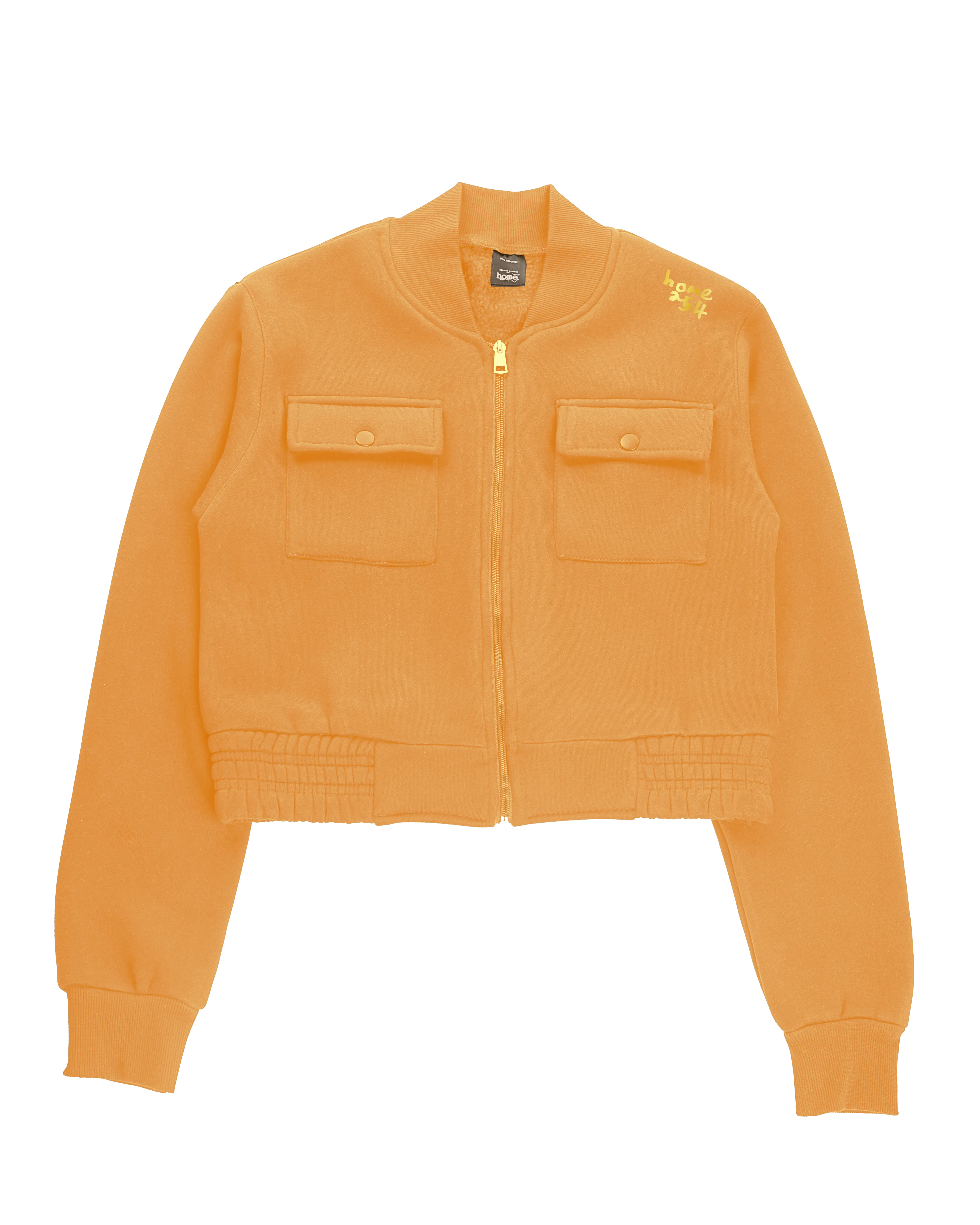 Cropped Kami Jacket - Mustard Yellow