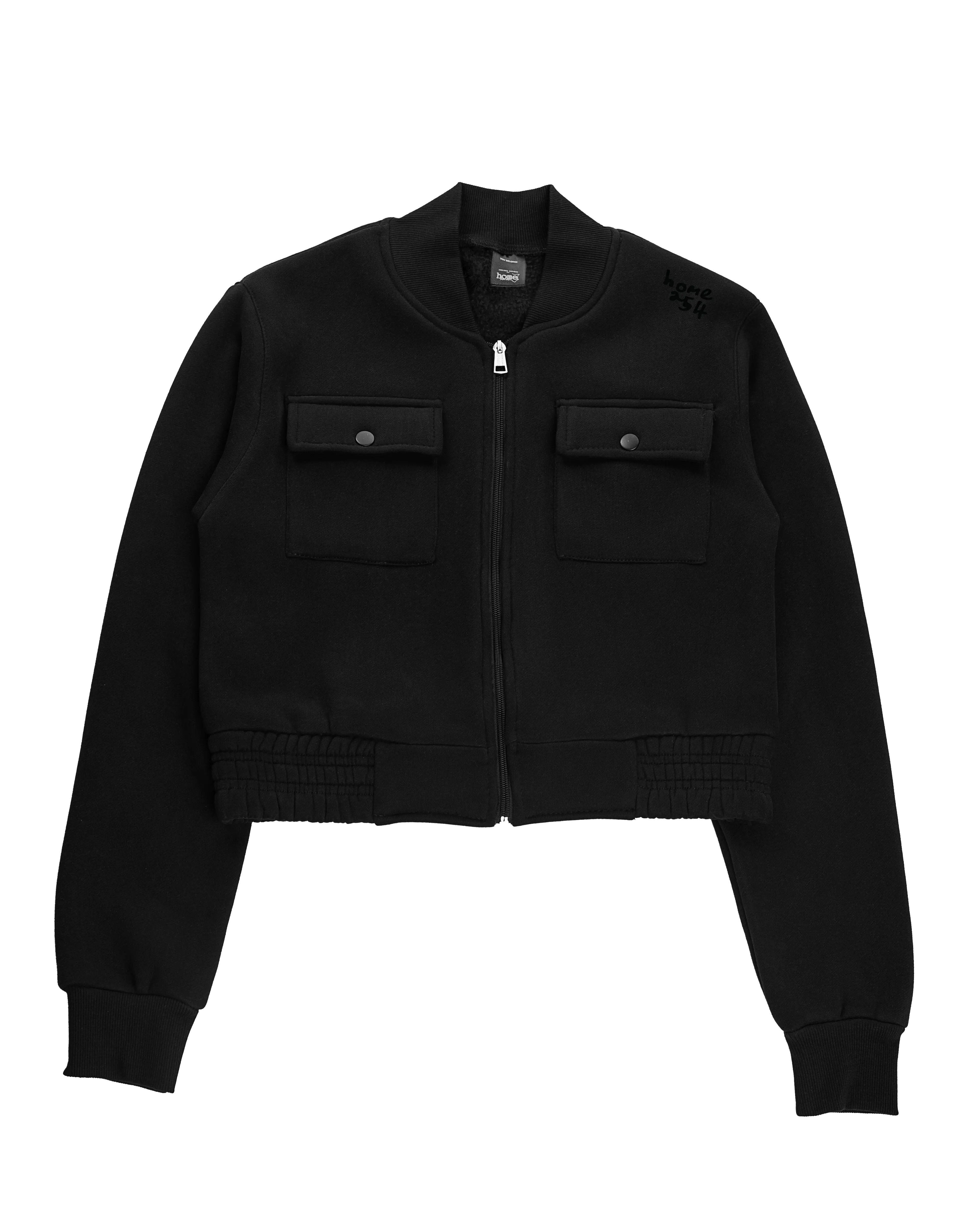 Cropped Kami Jacket - Black
