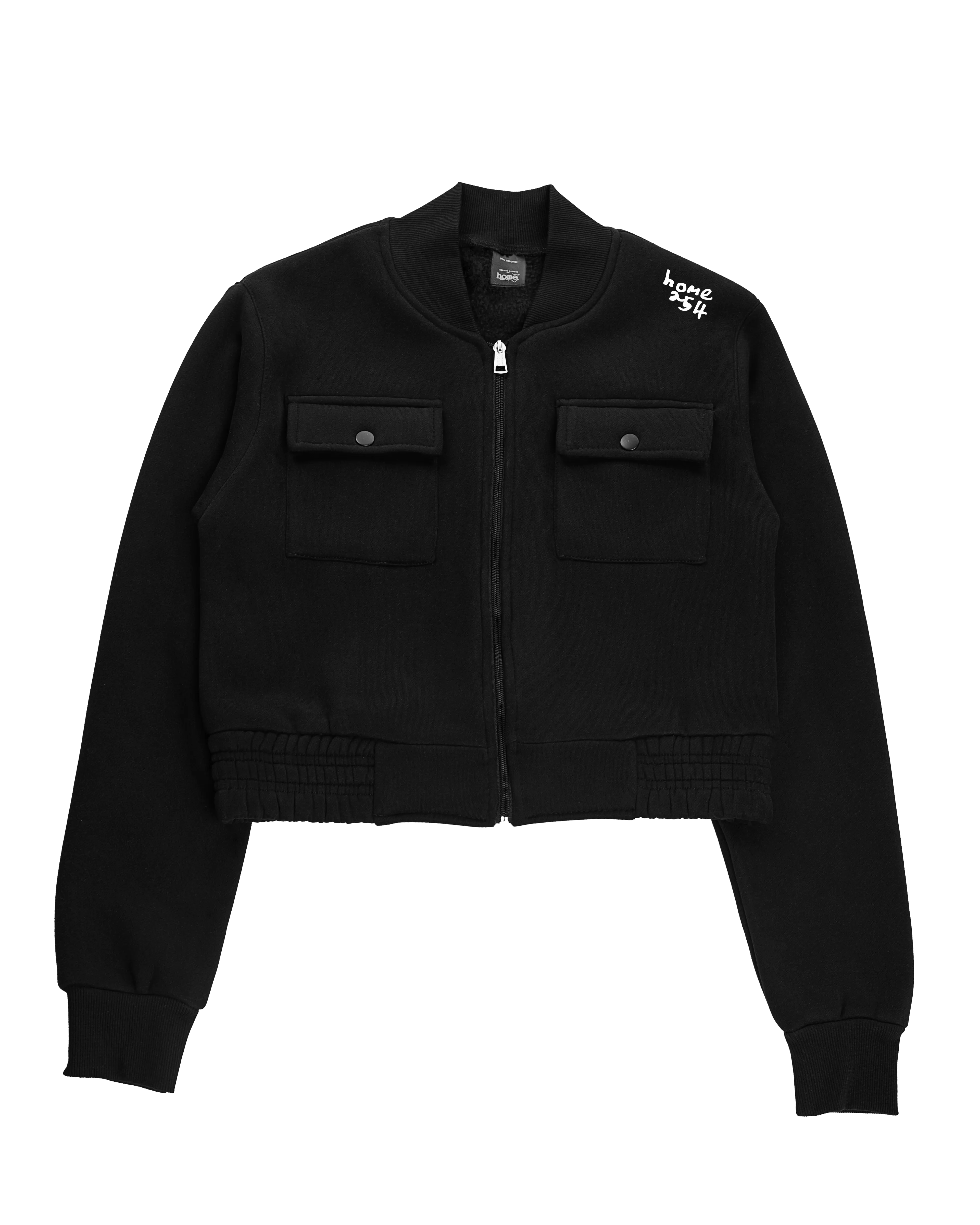 Cropped Kami Jacket - Black