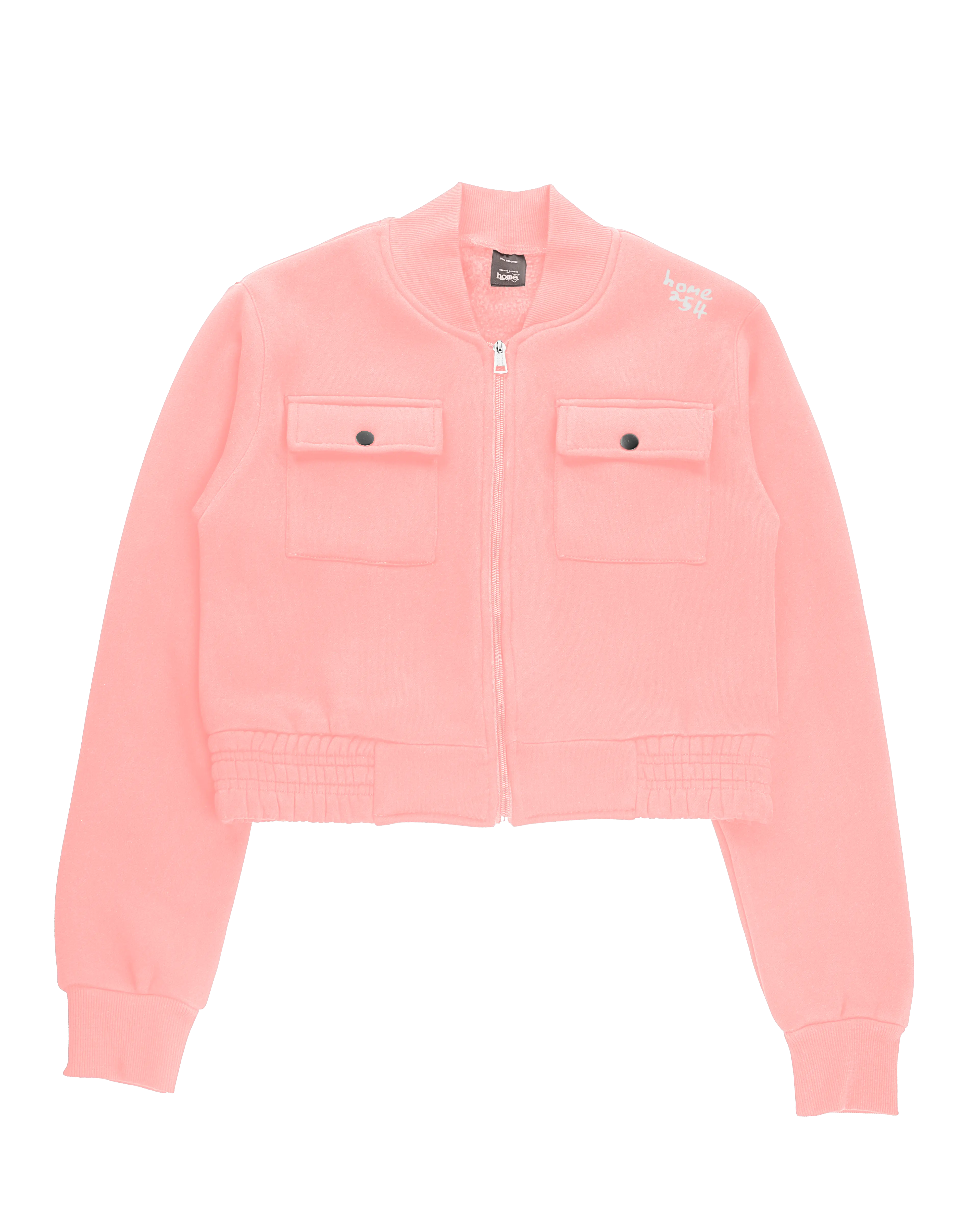 Cropped Kami Jacket - Peach