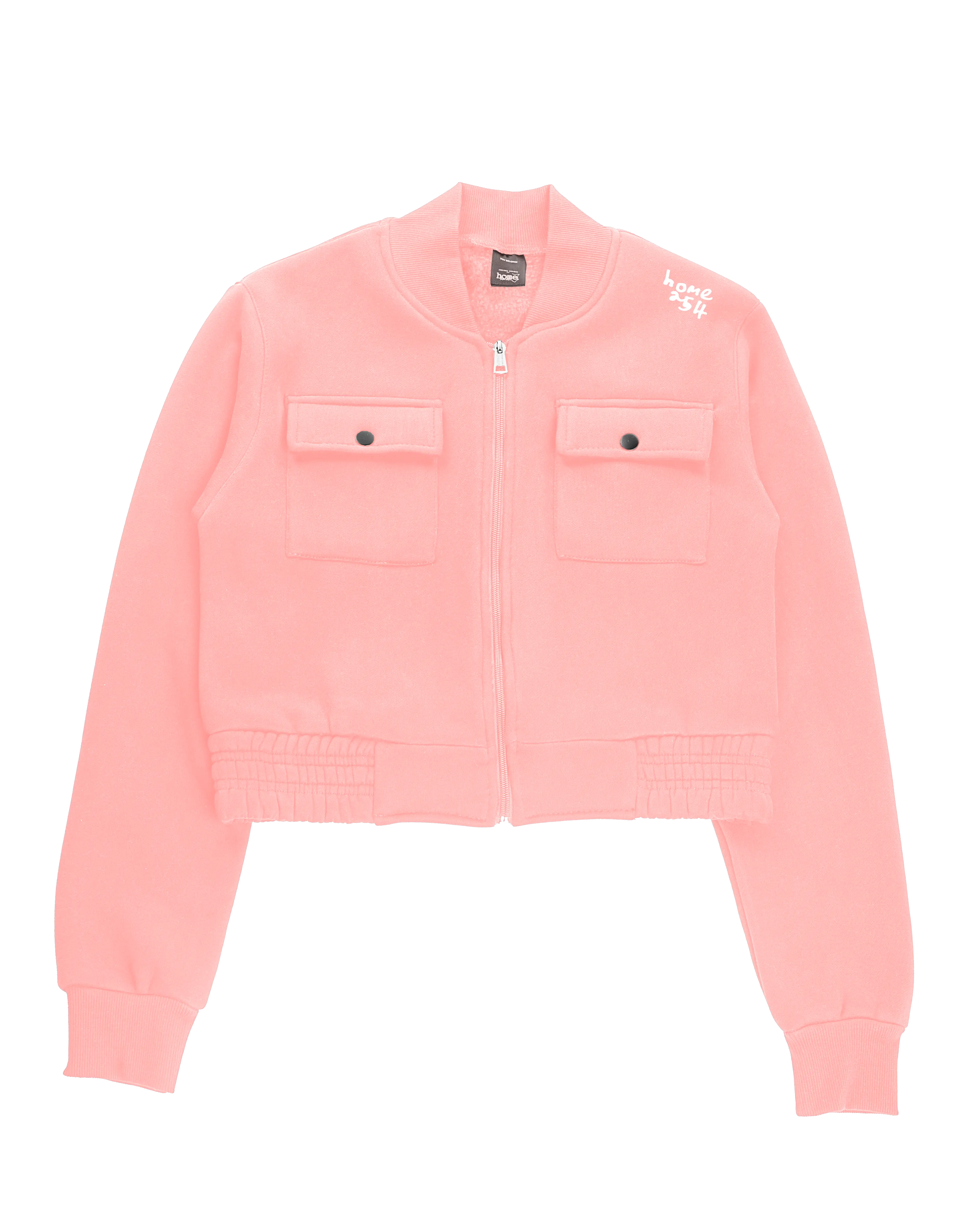 Cropped Kami Jacket - Peach