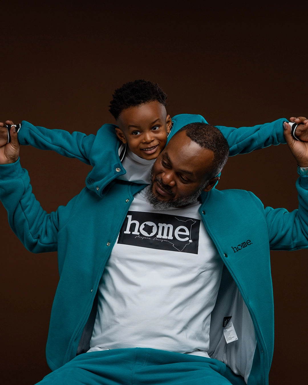 College Jacket - Turquoise Blue