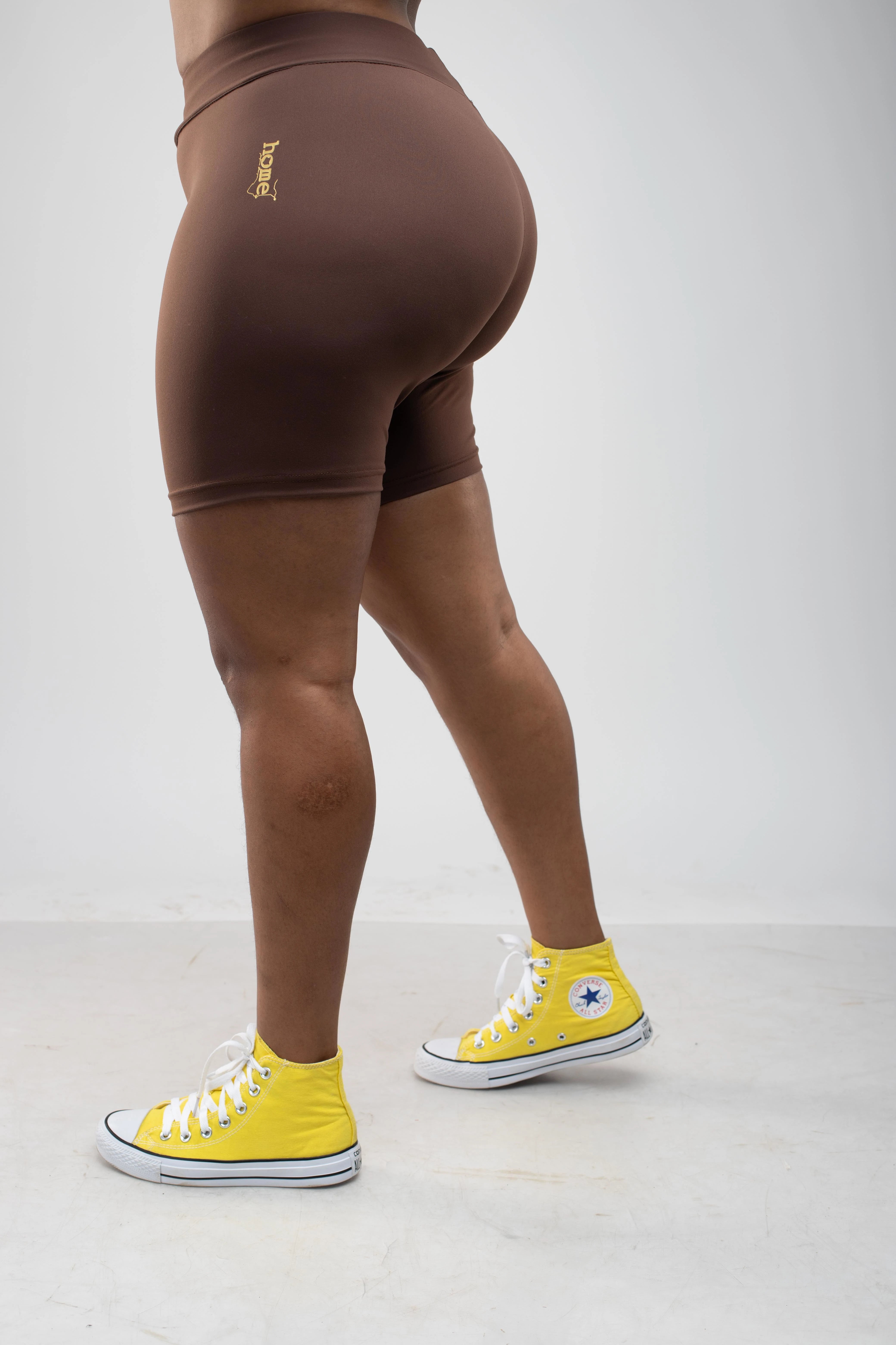 Bike Shorts - Chocolate Brown