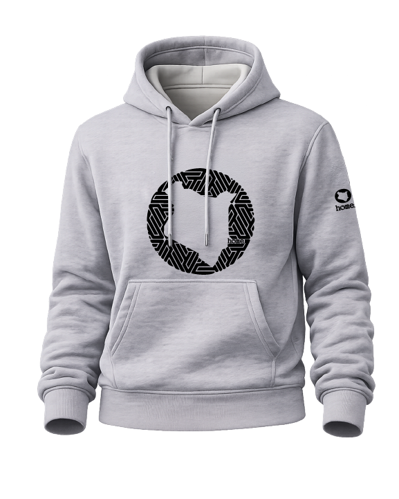 Kids Hoodie - Light Grey (Heavy Velvet Fabric)