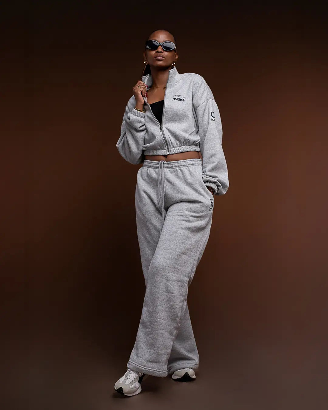 Cosy Pants - Light Grey (Heavy Fabric)