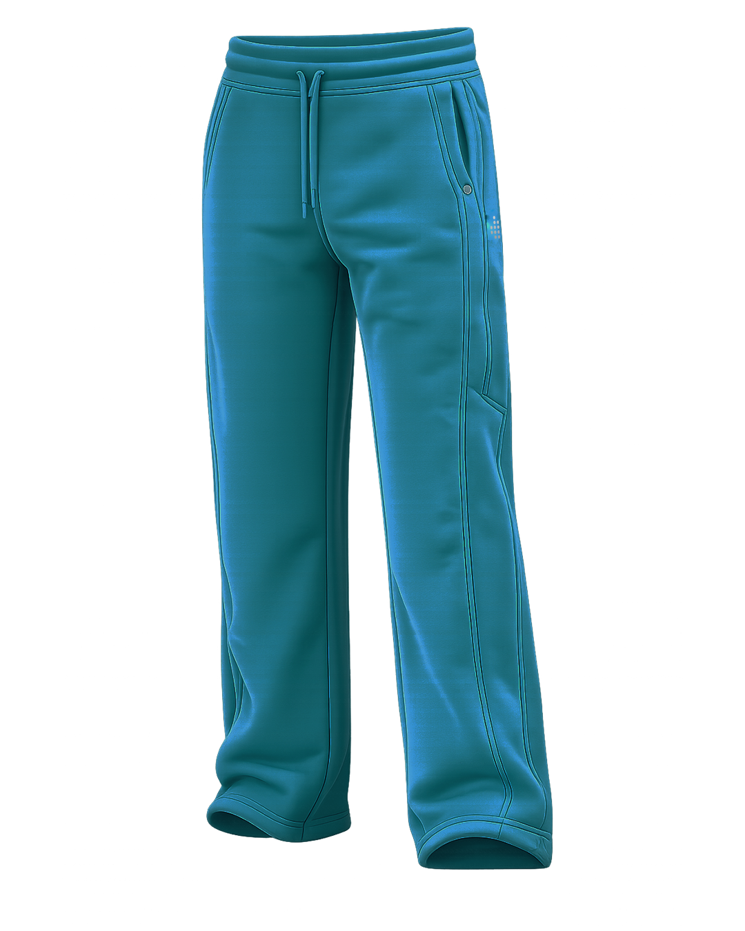 LÛME Cosy Pant – Turquoise Blue