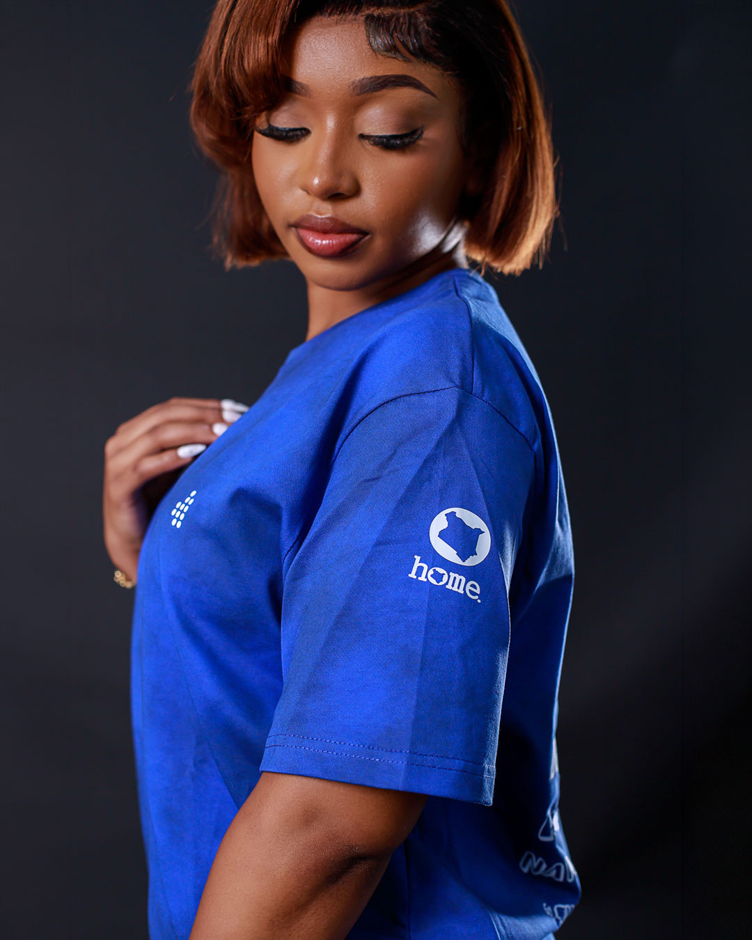 Acid Wash T-Shirt - Midnight Blue