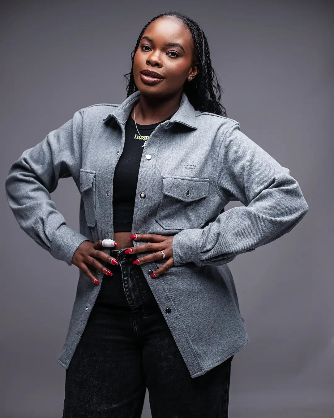 Stature Shirt - Misty Grey