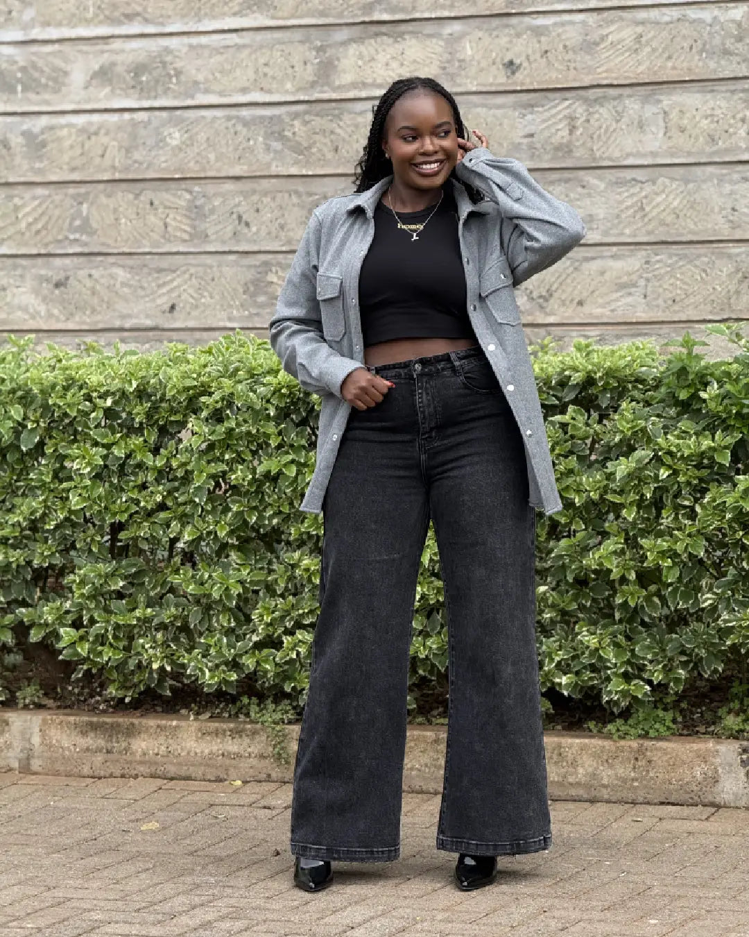 Stature Shirt - Misty Grey