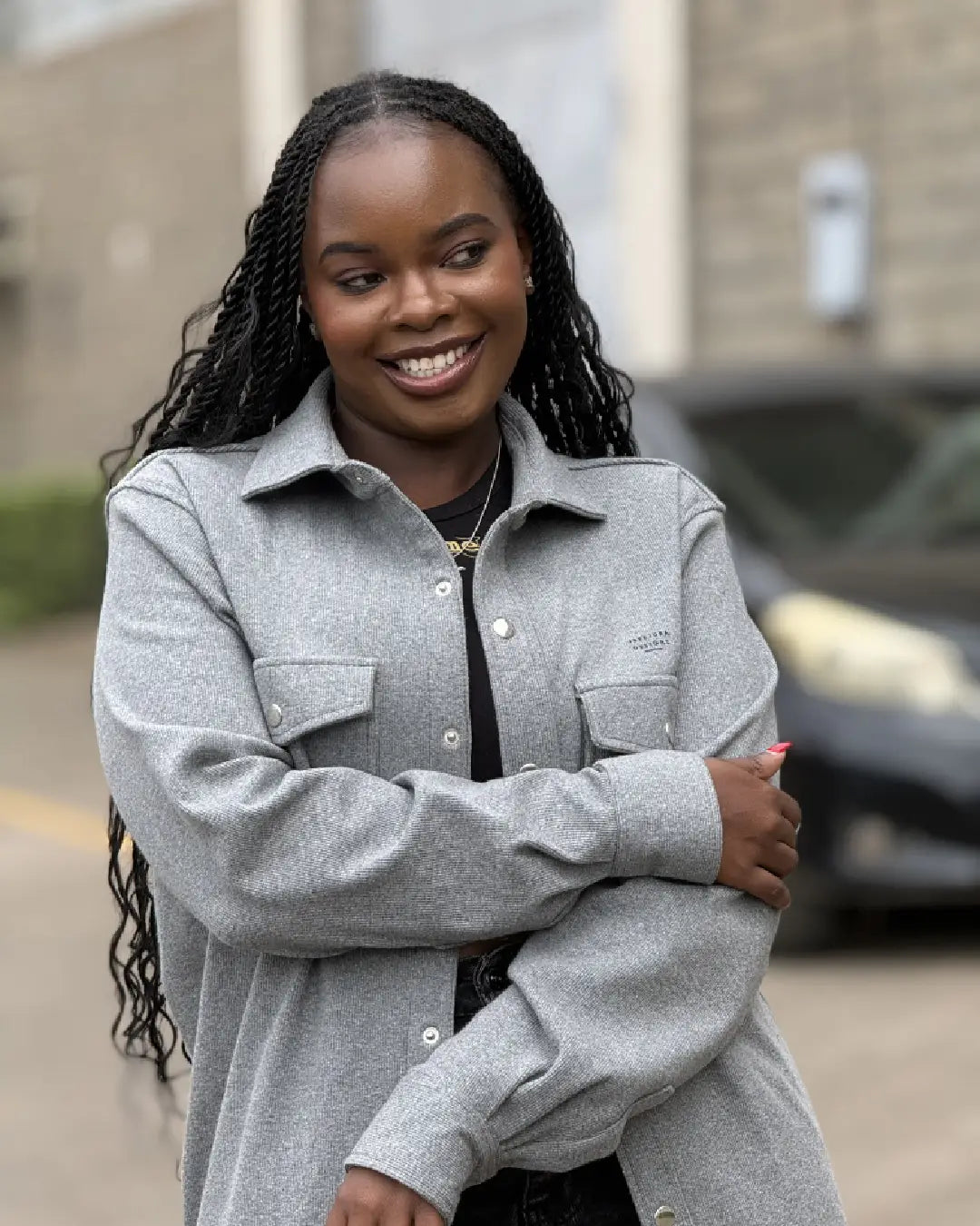 Stature Shirt - Misty Grey