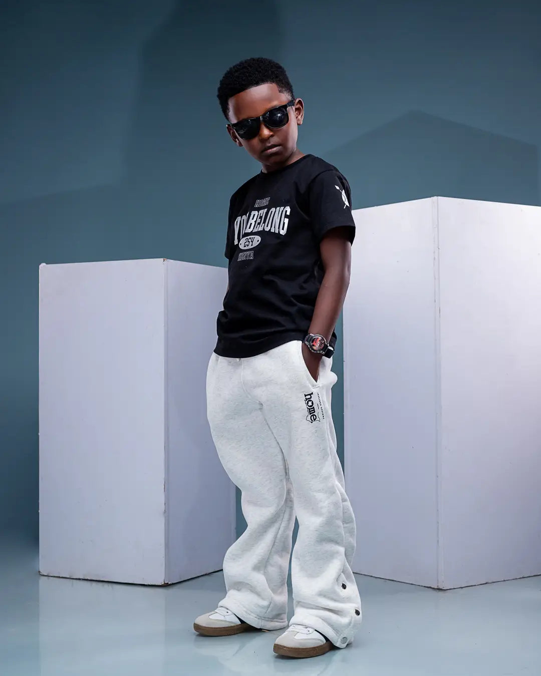 Kids Tyro Pants - Mixed White