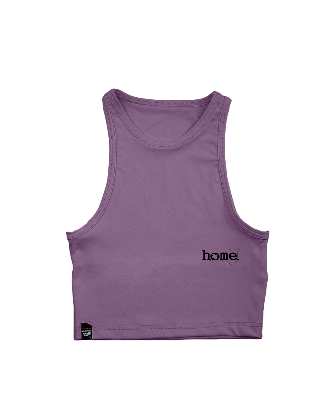 Cheeky Racer Top - Ash Purple