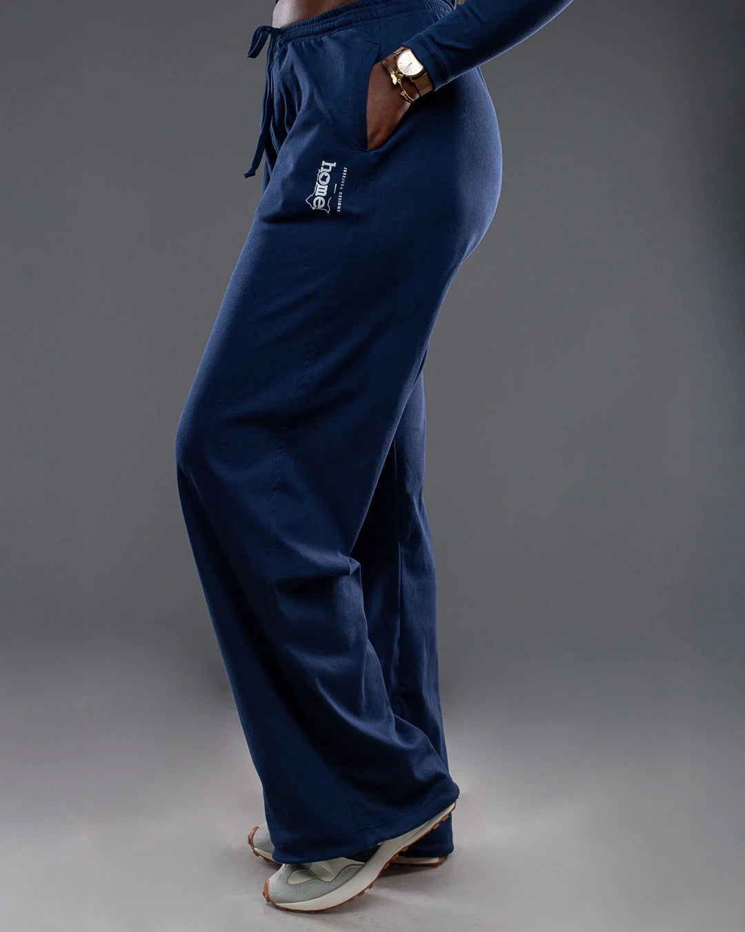 Plush Pants - Navy Blue