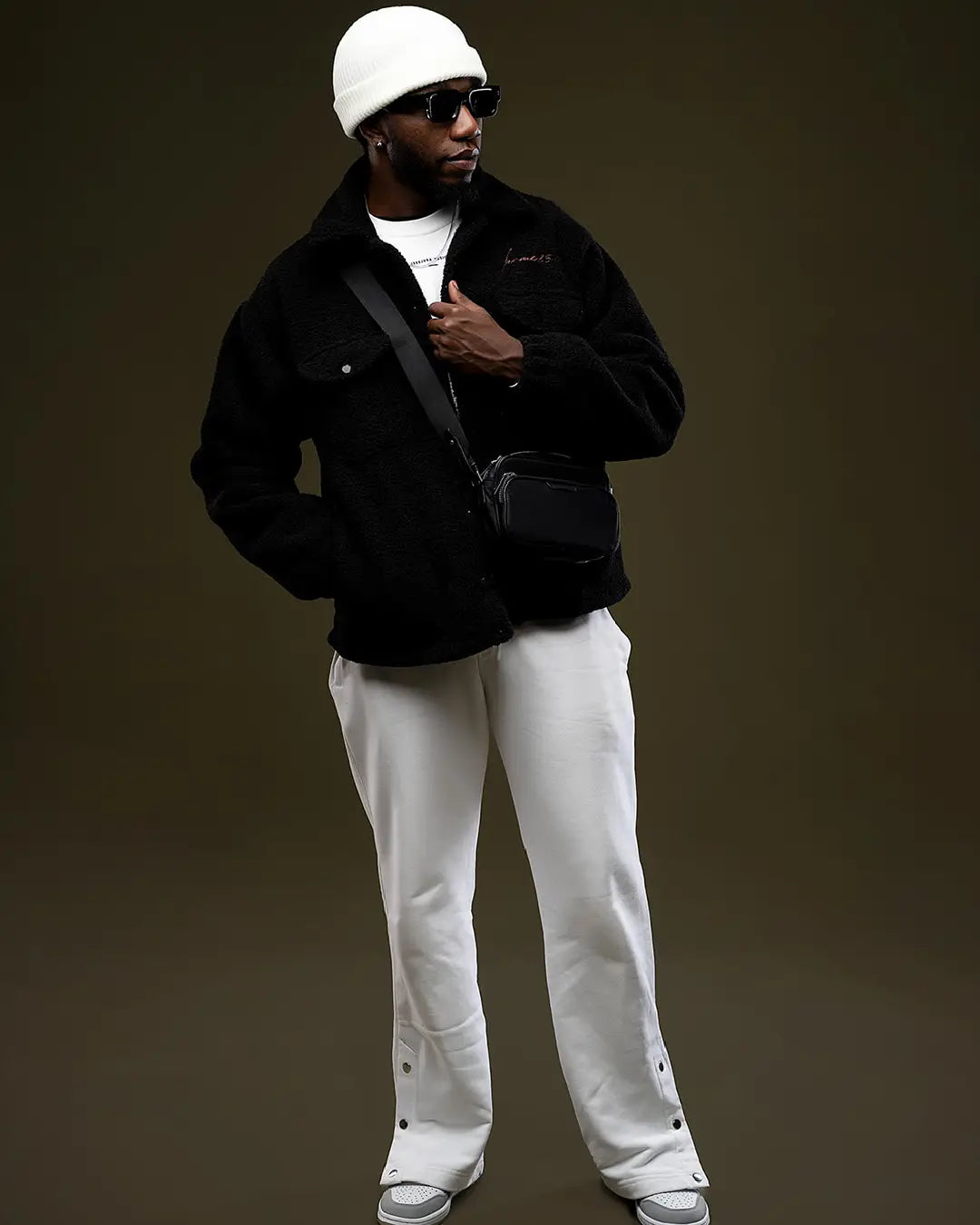 Starborn Sherpa Jacket - Jet Black