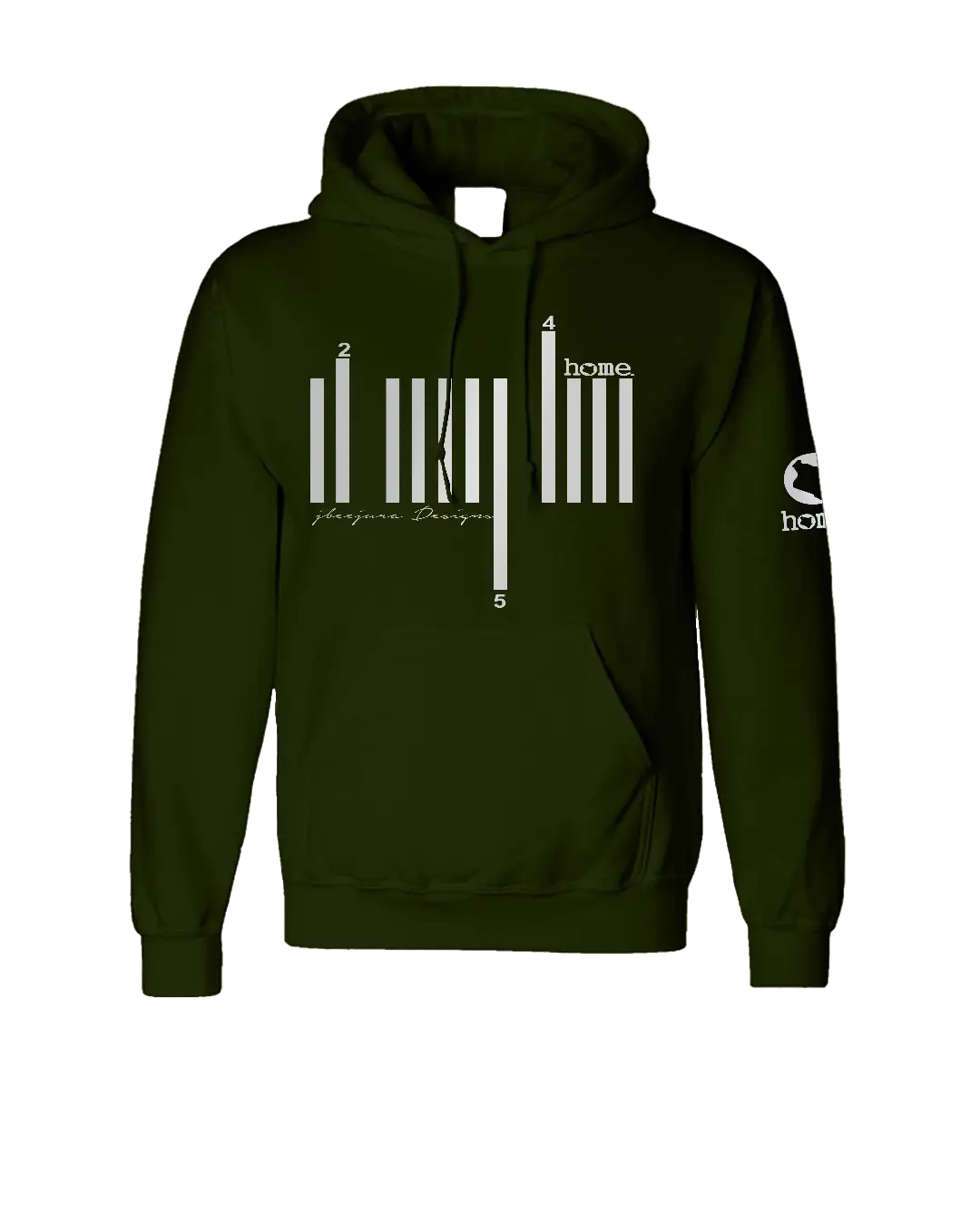 Hoodie - Rich Green (Nuvetra Fabric)