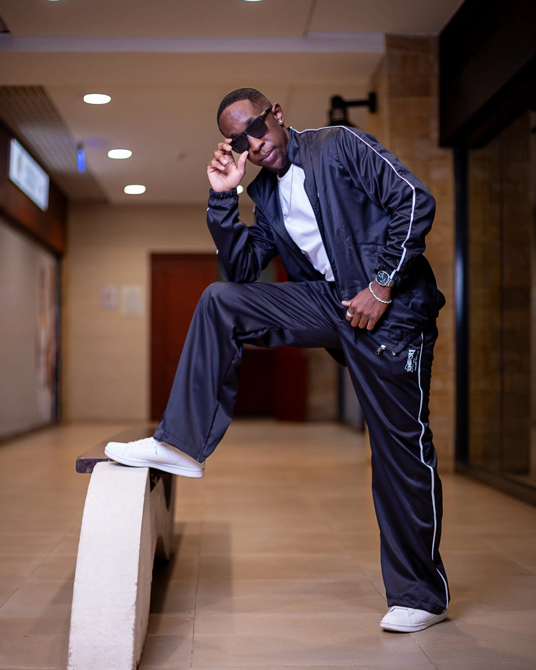 Black Haven Matching Set – Men’s Fit (Classic Jacket & Pants)