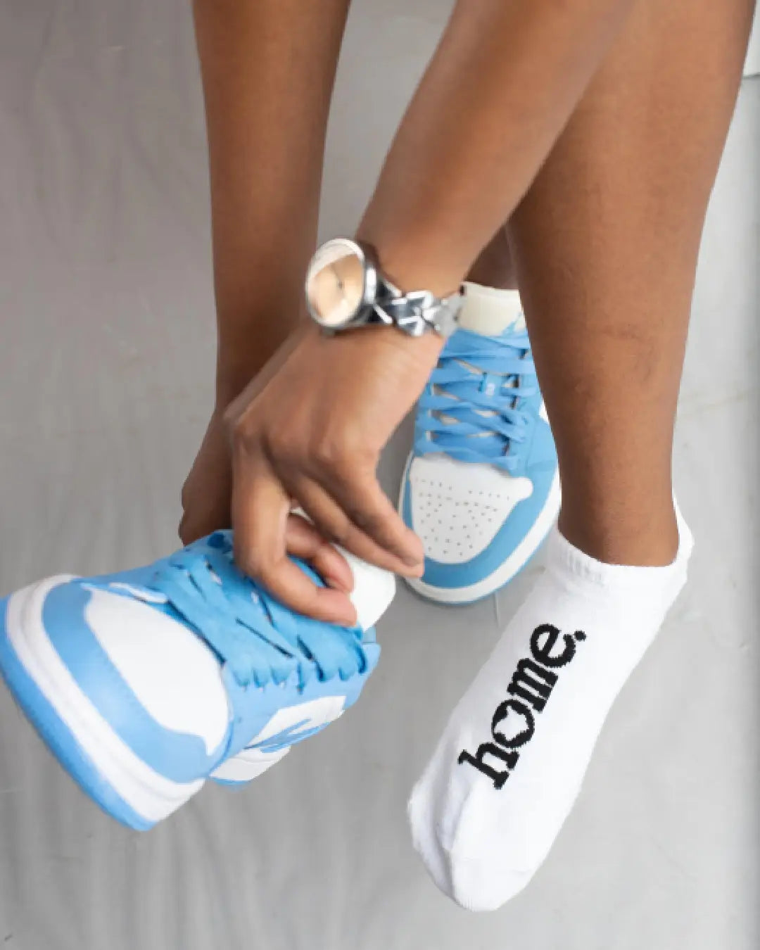 Essential No-Show Socks - White
