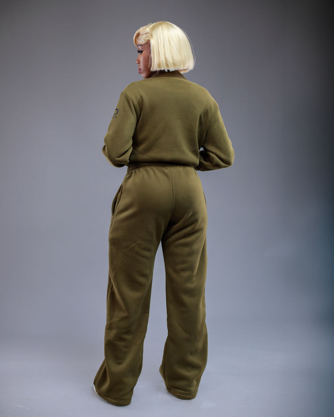 Womens Cosy Pants - Olive Green