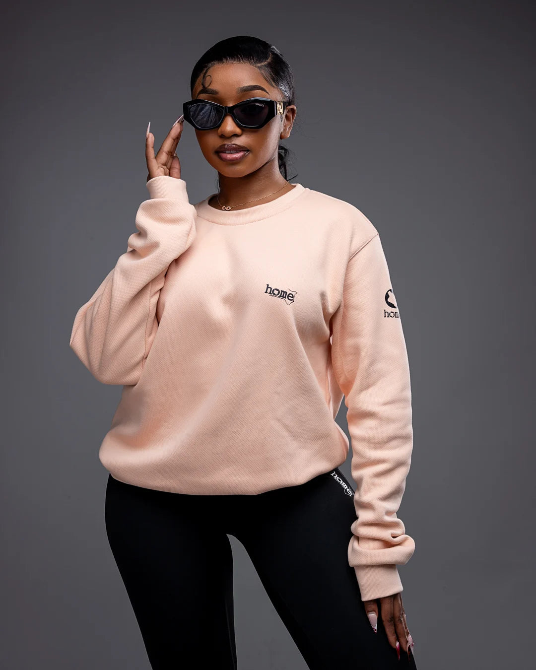 Accolade Sweatshirt - Pastel Orange