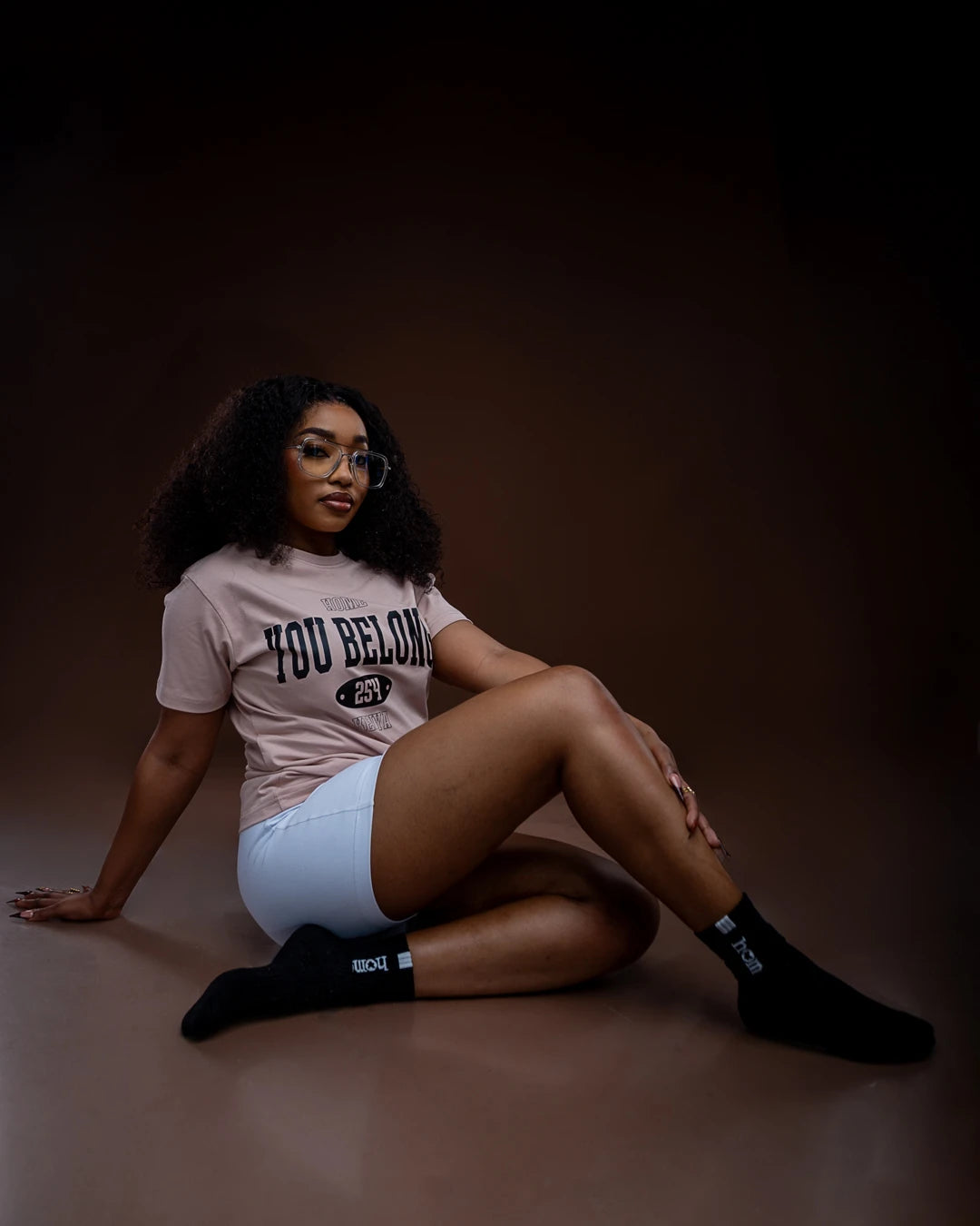 The Ignite Tee - Peach