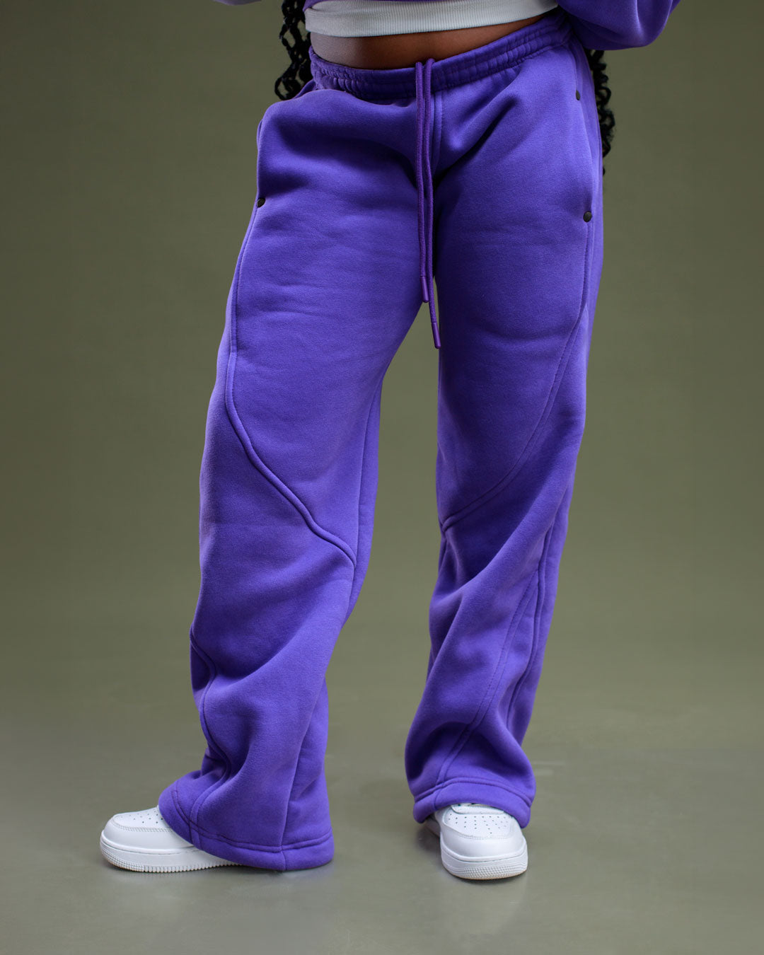 Kids LÛME Pants - Purple