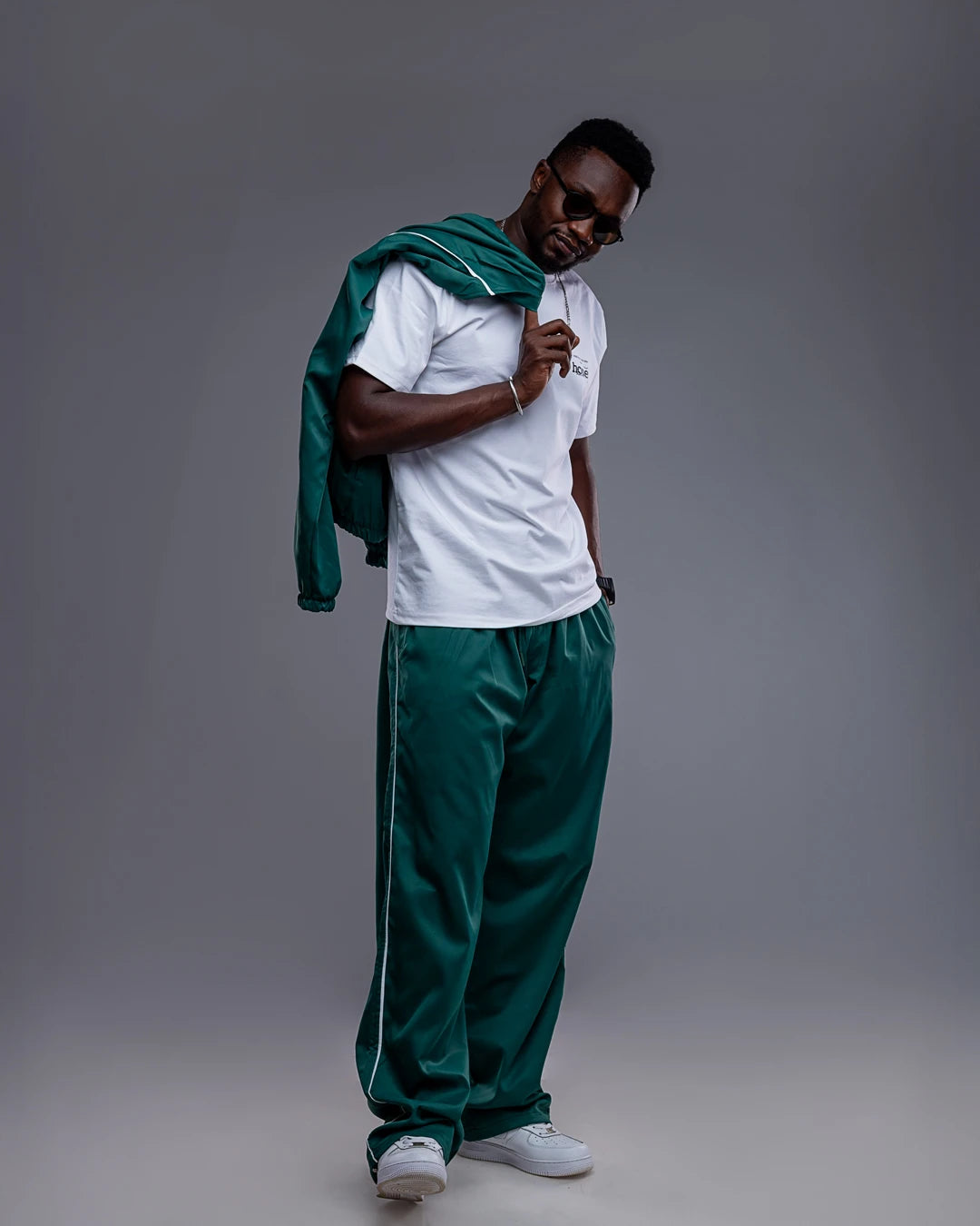 Rich Green Haven Pants - His & Hers Fit