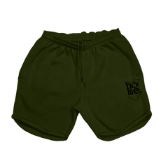 Men's Long Shorts - Jungle Green (Heavy Fabric)