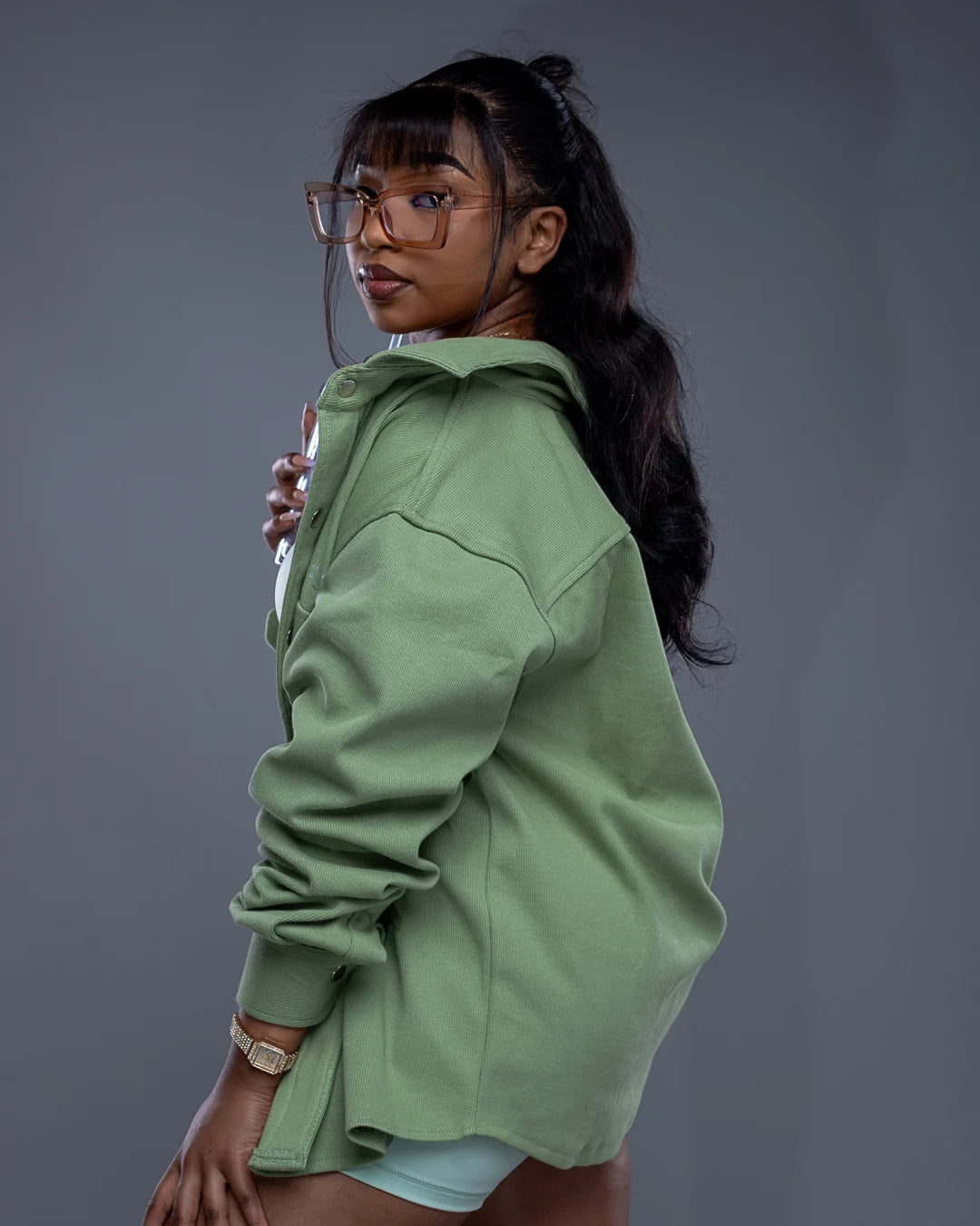 Stature Shirt - Mint Green