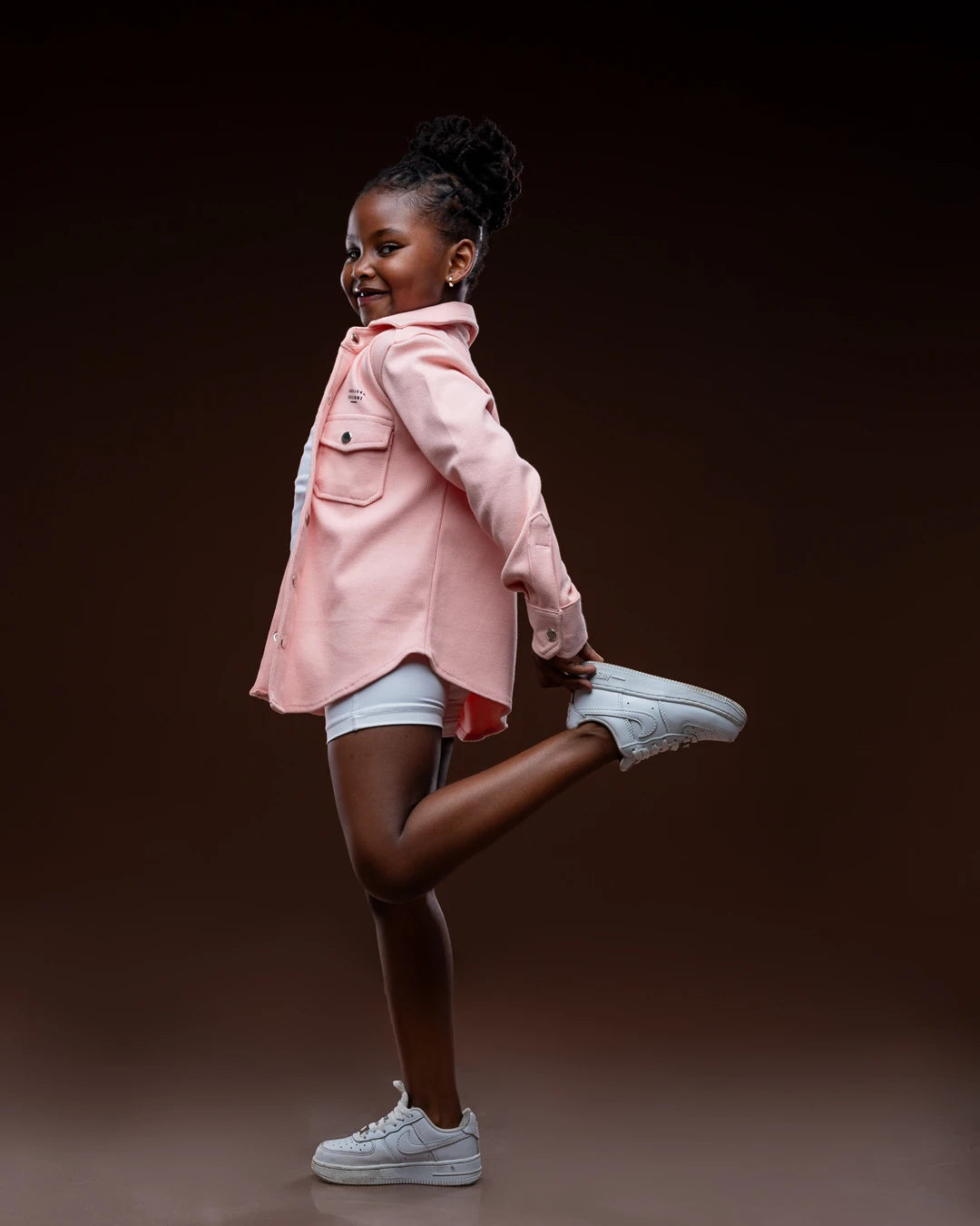 Kids Stature Shirt - Peach