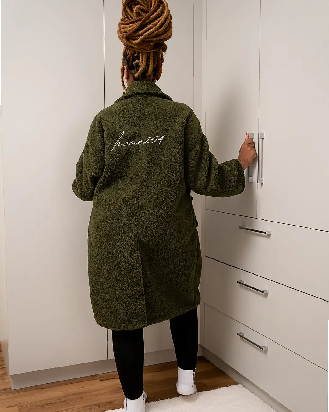Solace Coat - Jungle Green