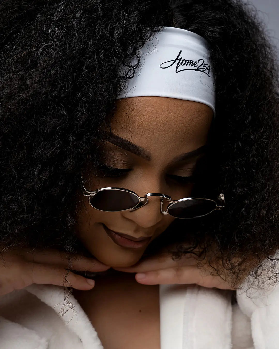 home_254 Signature Headband - White