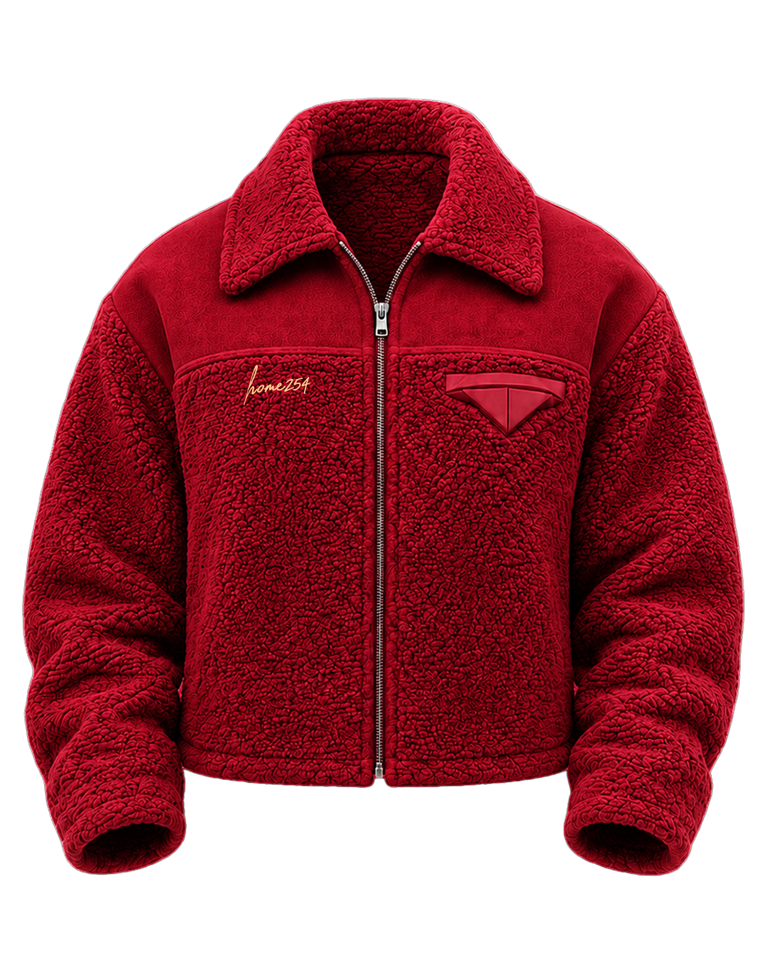 Spark Sherpa Jacket - Red