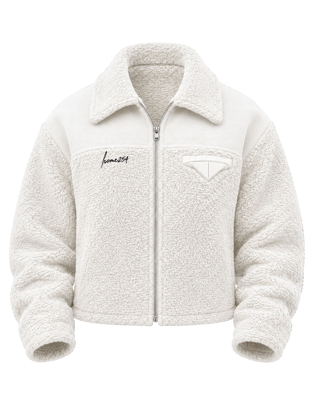 Spark Sherpa Jacket - Cream White