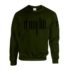 Kids Sweatshirt - Jungle Green (Heavy Fabric)