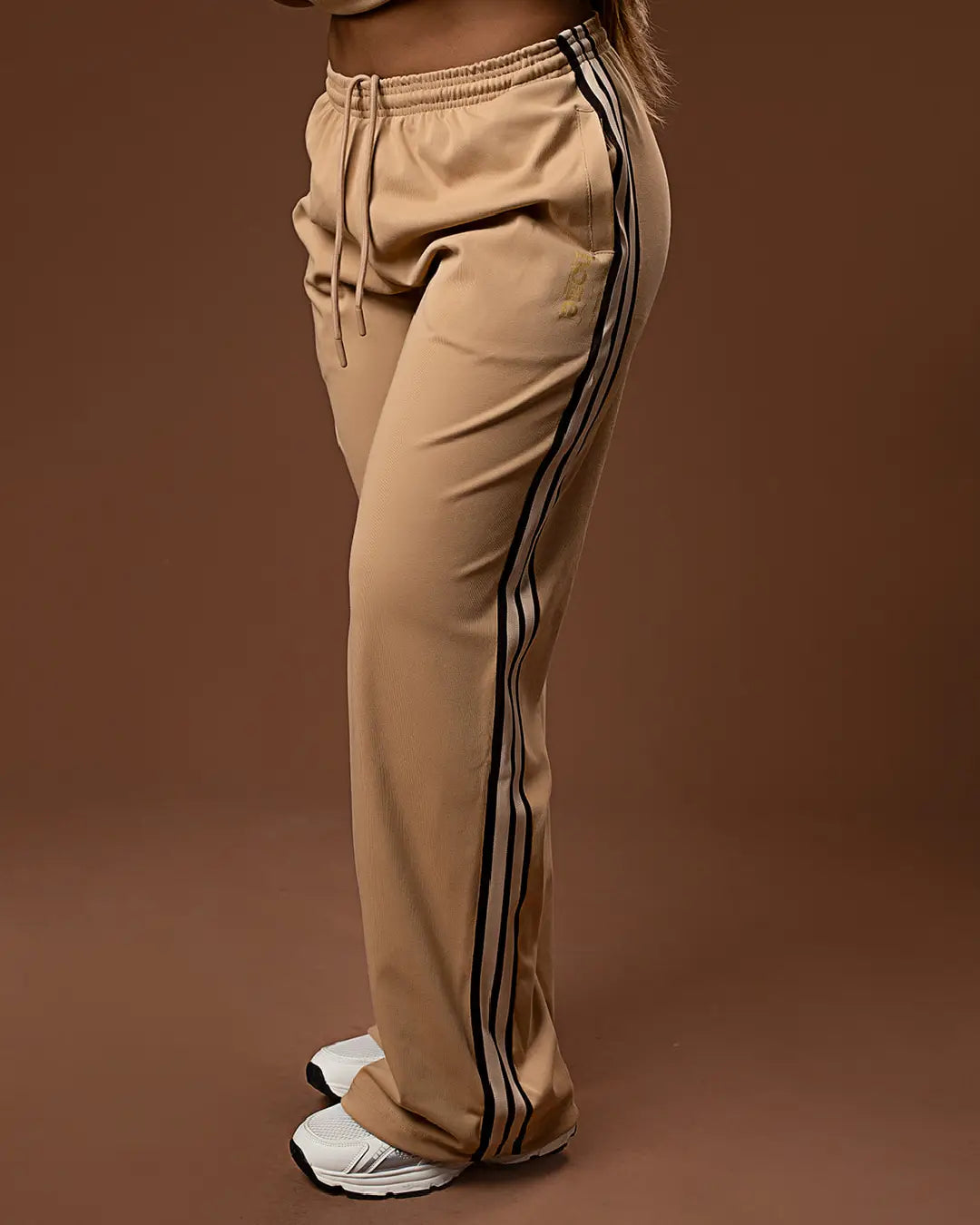 Matubia Striped Cosy Pants - Tortilla (Rib Fabric)