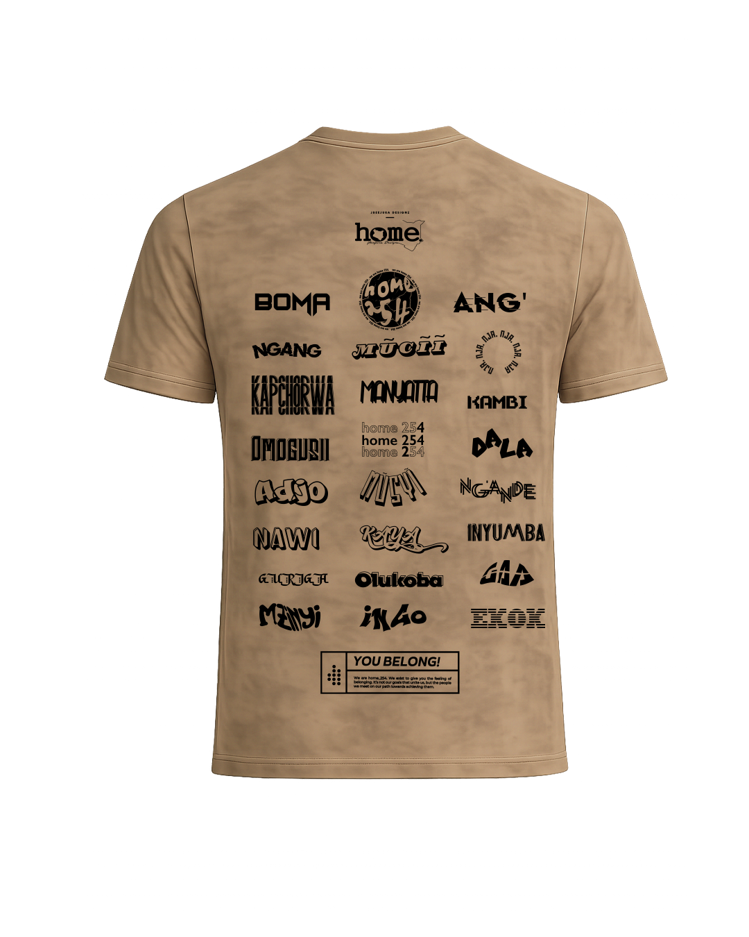 Acid Wash T-Shirt - Sandstone