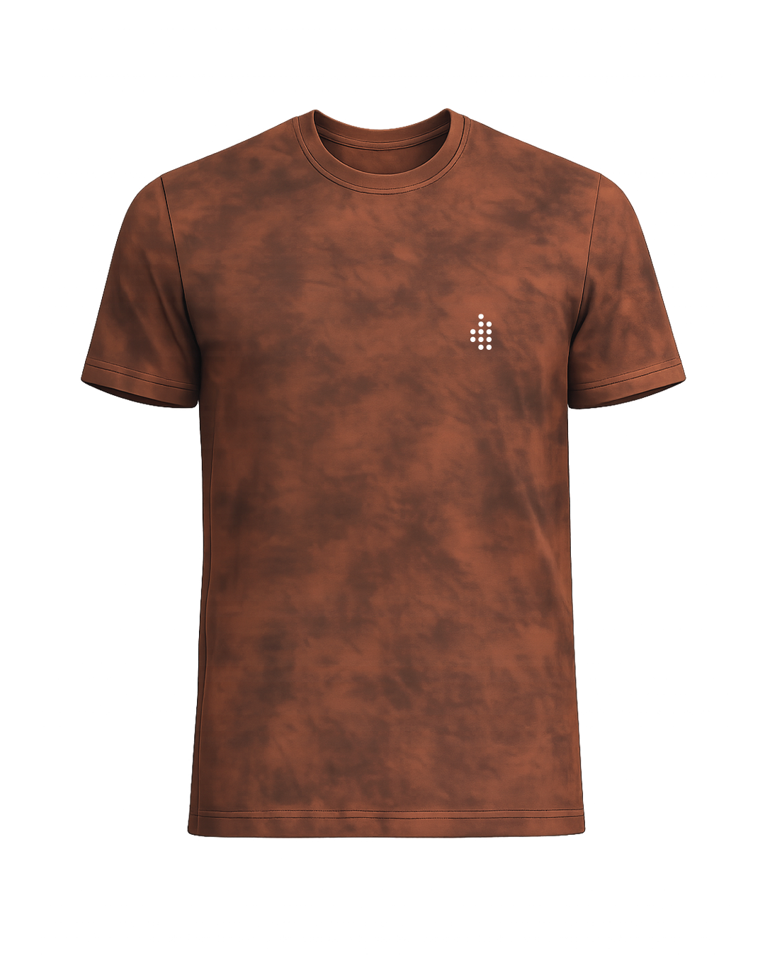 Acid Wash T-Shirt - Chestnut