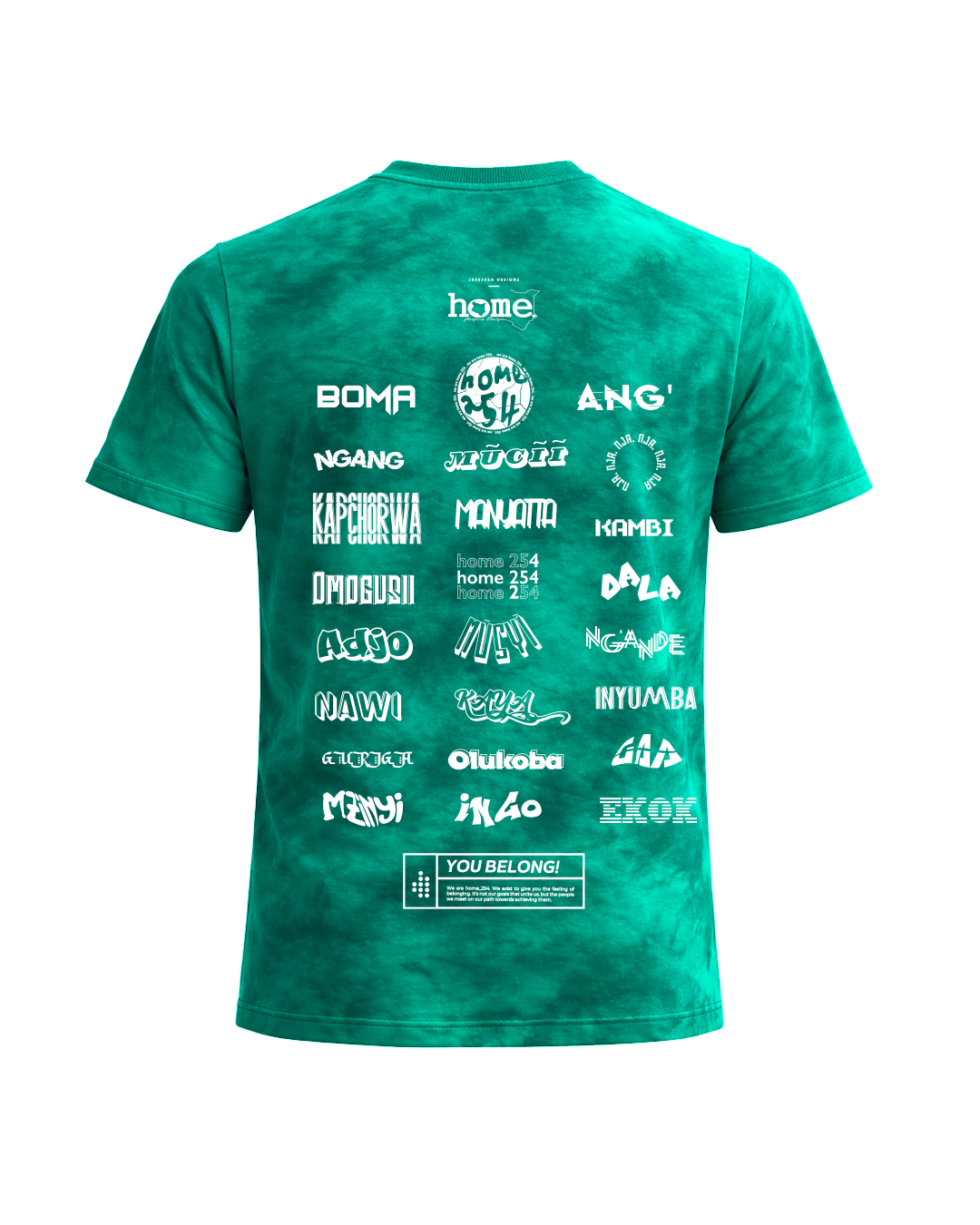 Kids Acid Wash T-Shirt - Jade Mist (Unisex)