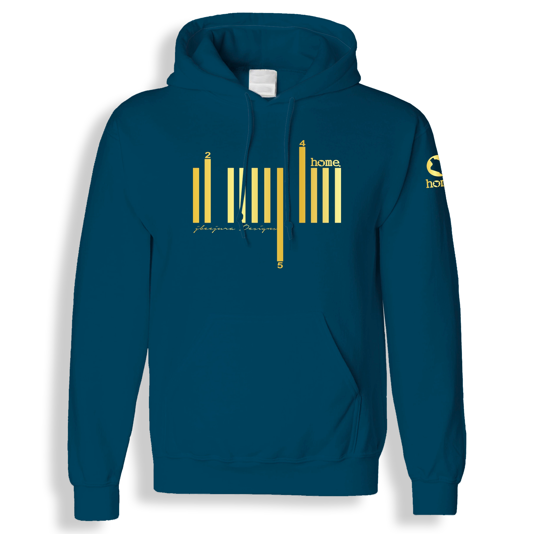 Kids Hoodie - Teal Blue (Heavy Fabric)